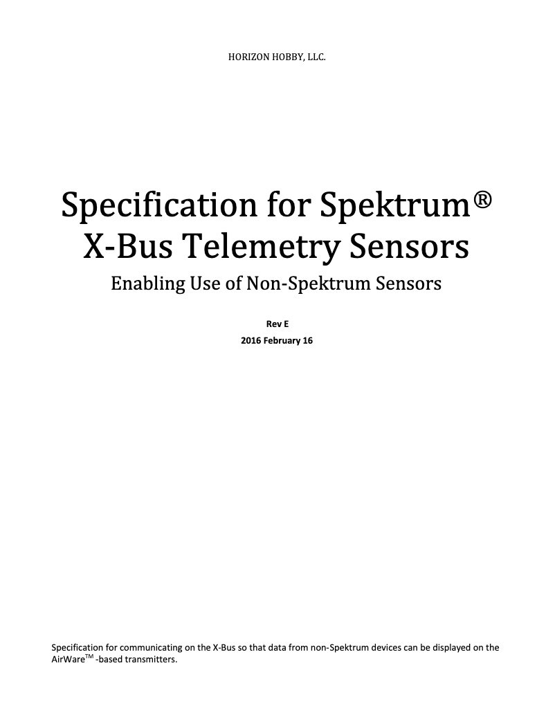 Page 1 of the manual User Manual Spektrum DX6R