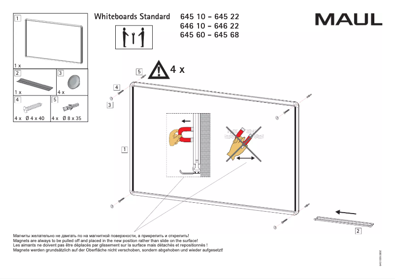 Page 1 de la notice Manuel utilisateur MAUL 6453884