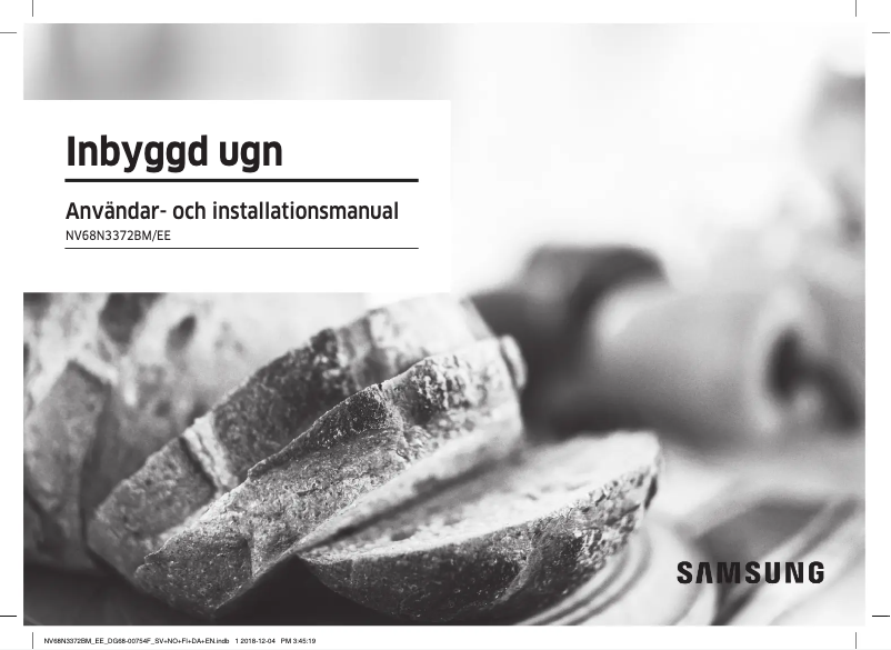 Página 1 del manual Manual de usuario Samsung NV68N3372BM/EE