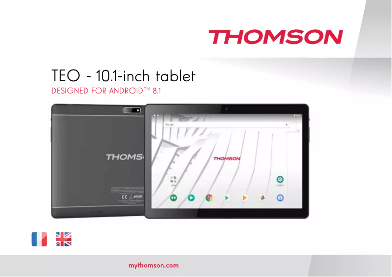 Page 1 de la notice Manuel utilisateur Thomson TEO10SAD