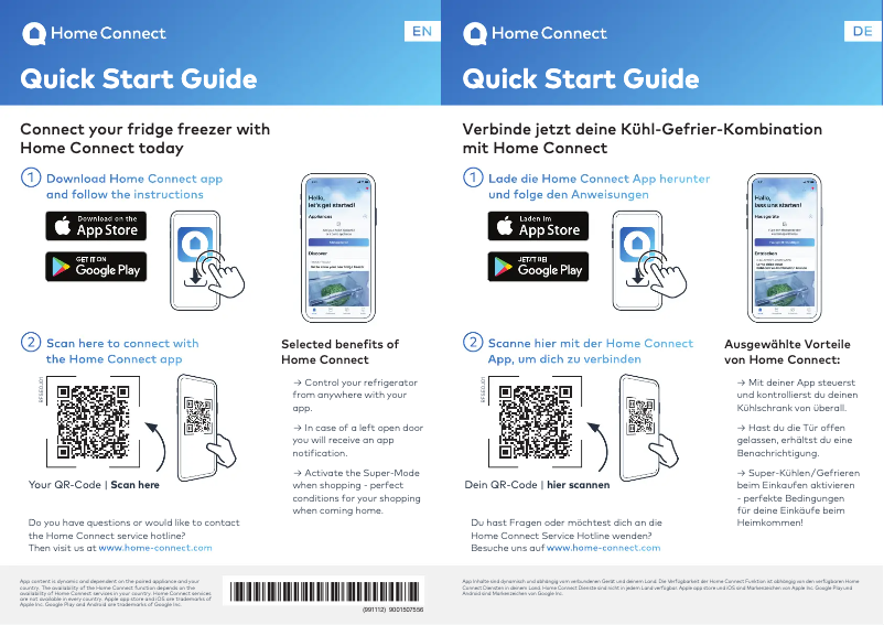 Page 1 de la notice Manuel utilisateur Siemens KF86FPBEA