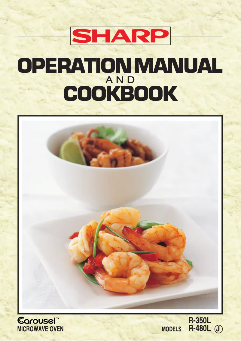 Página 1 del manual Manual de usuario Sharp R-480LW