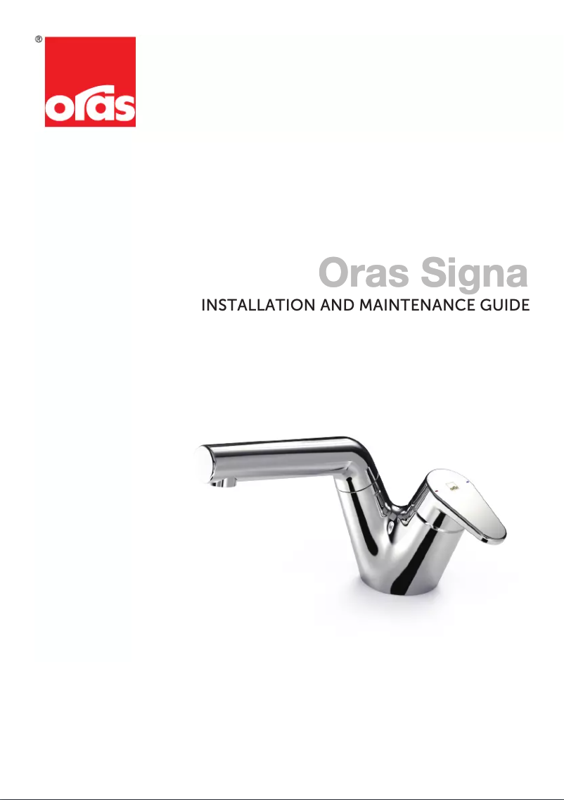 Page 1 of the manual User Manual Oras Signa 2204F