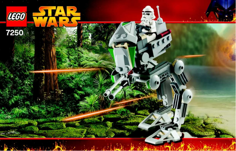 Page 1 de la notice Manuel utilisateur Lego Clone Scout Walker (TM)