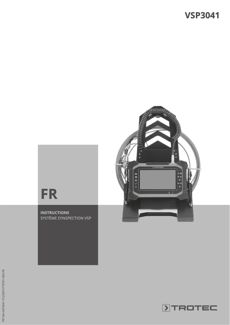 Página 1 del manual Manual de usuario Trotec VSP3041