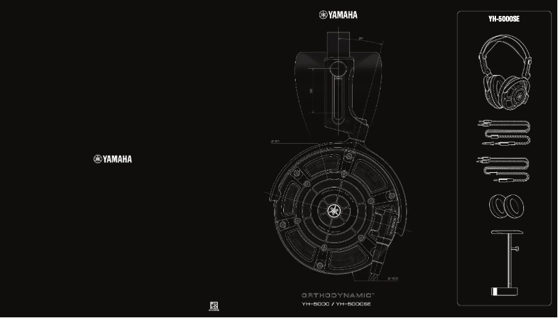 Page 1 de la notice Manuel utilisateur Yamaha YH-5000SE