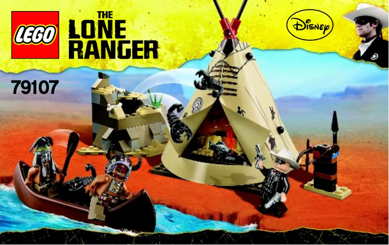 Página 1 del manual Manual de usuario Lego The Lone Ranger 79107