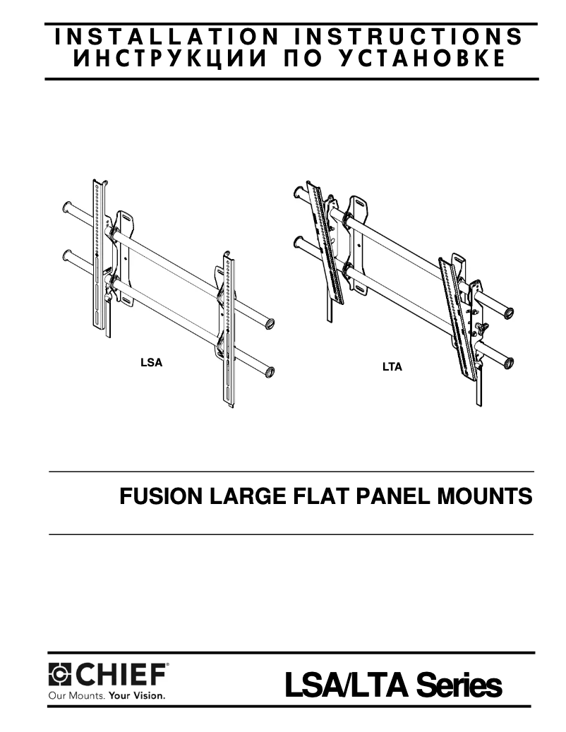 Página 1 del manual Manual de usuario Chief LTA5051