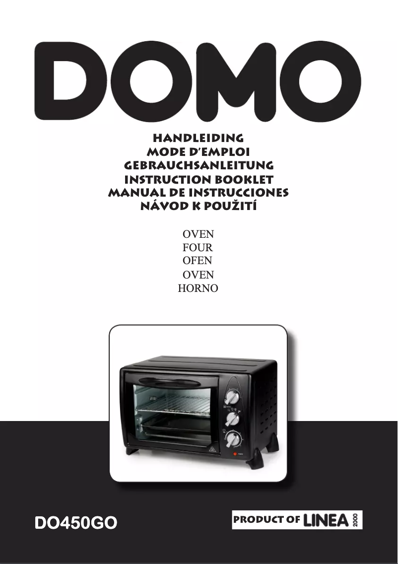 Page 1 de la notice Manuel utilisateur Domo DO450GO