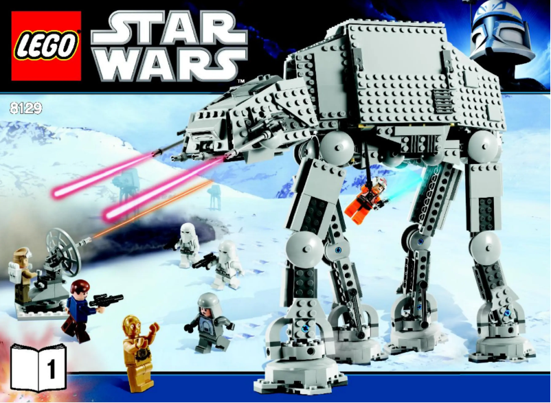 Página 1 del manual Manual de usuario Lego AT-AT Walker (TM)