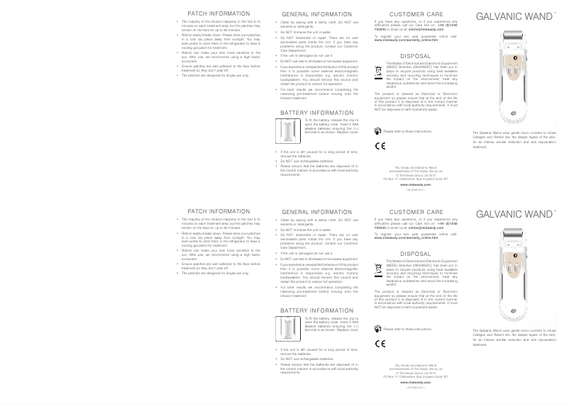 Page 1 of the manual User Manual Rio GVWD