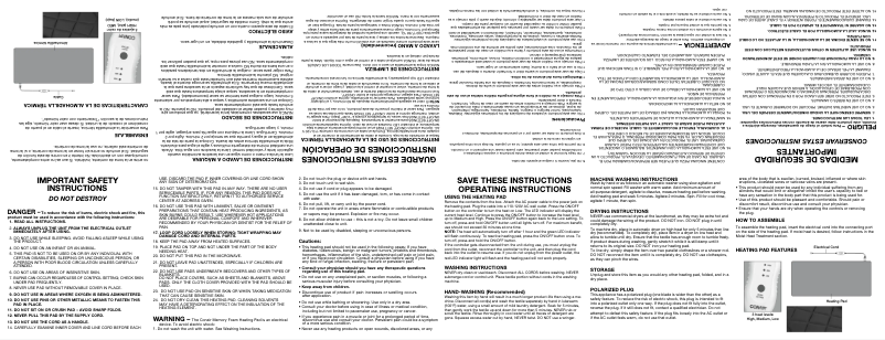 Página 1 del manual Manual de usuario Conair HP21