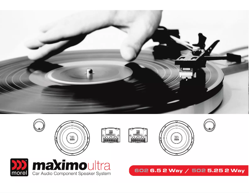 Image de la première page du manuel de l'appareil Maximo Ultra 602