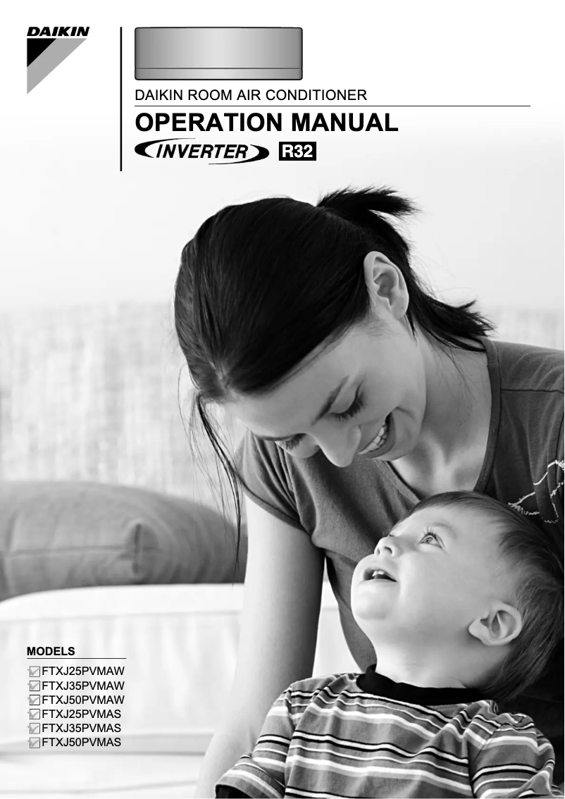 Página 1 del manual Manual de usuario Daikin Zena FTXJ25PVMAW