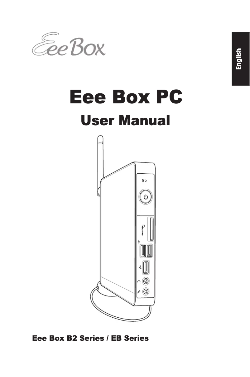 Page 1 de la notice Manuel utilisateur Asus EeeBox EB1012P