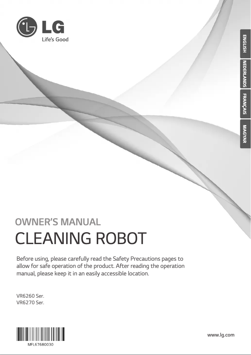 Página 1 del manual Manual de usuario LG VPARQUET