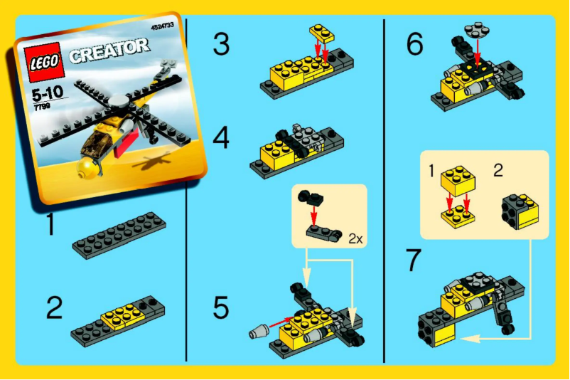Page 1 of the manual User Manual Lego Cargo Chopper