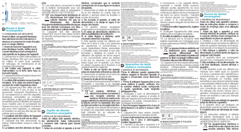 Page 1 de la notice Manuel utilisateur Qilive Q.7671