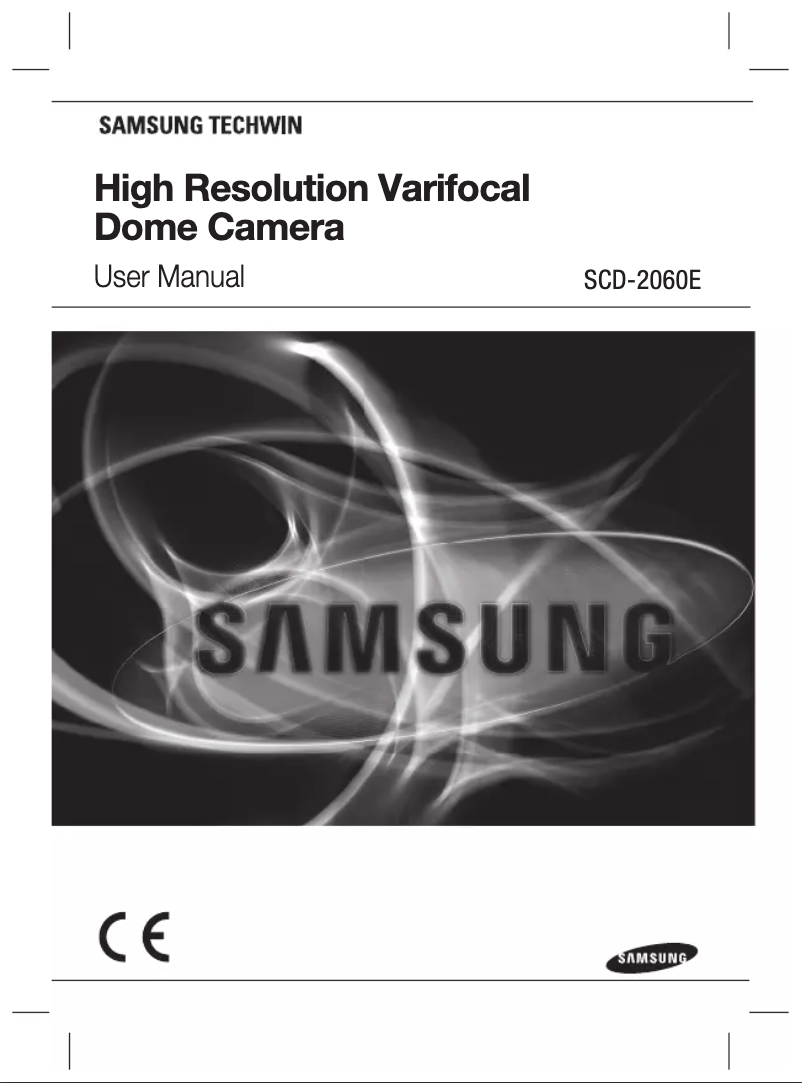 Page 1 de la notice Manuel utilisateur Hanwha SCD-2060E