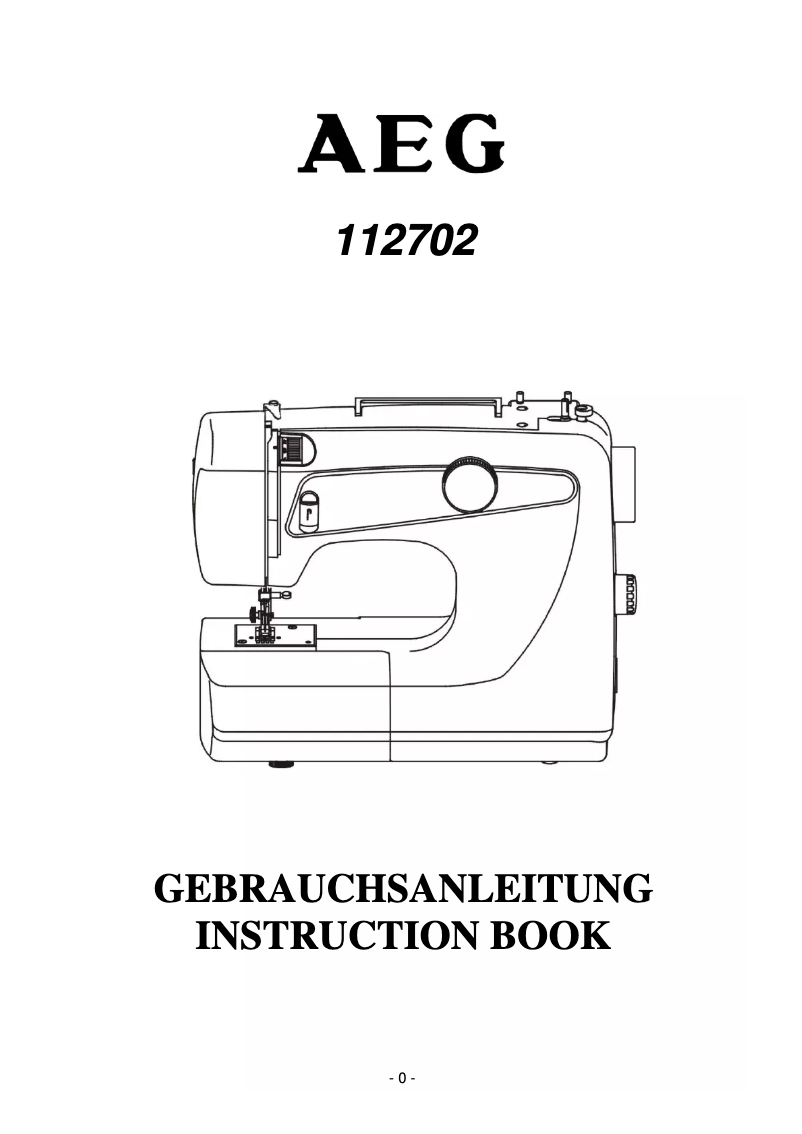 Page 1 de la notice Manuel utilisateur AEG 2702