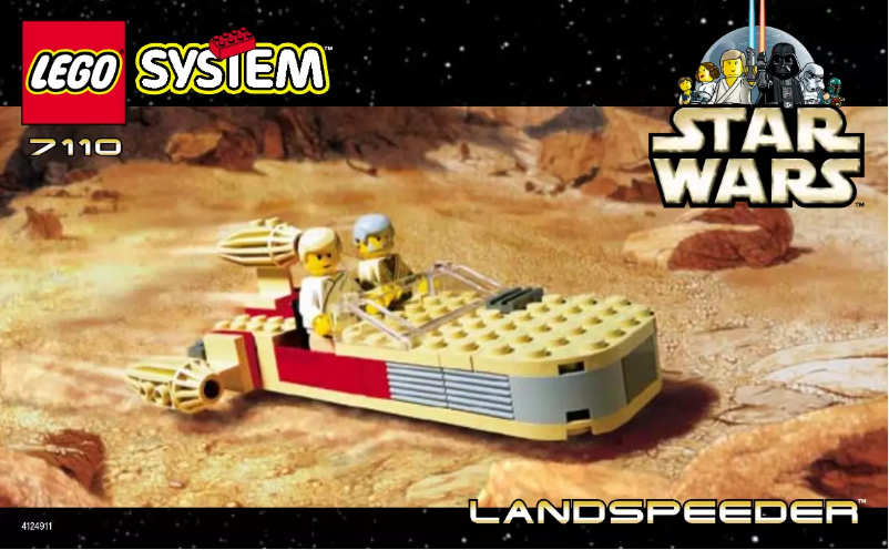 Page 1 de la notice Manuel utilisateur Lego Star Wars 7110