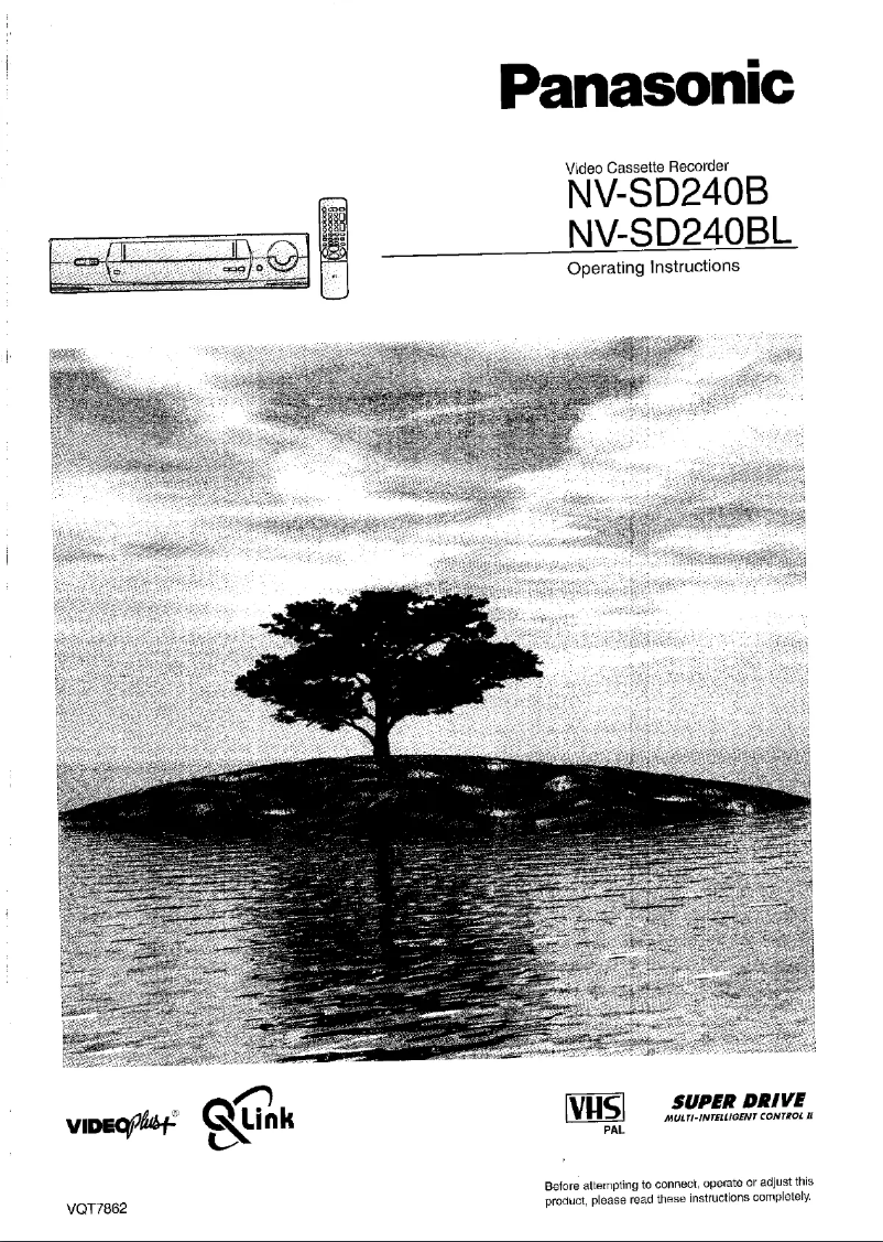 Página 1 del manual Manual de usuario Panasonic NV-SD240B