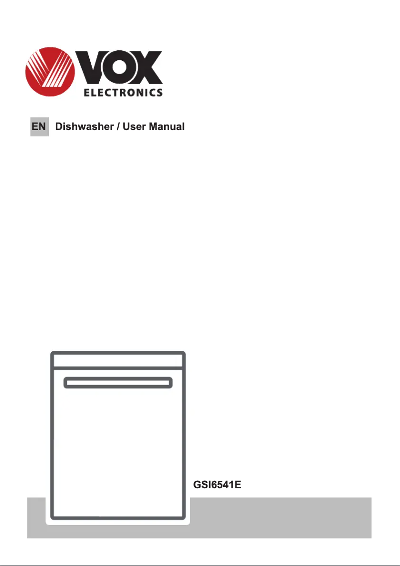 Página 1 del manual Manual de usuario VOX GSI6541E