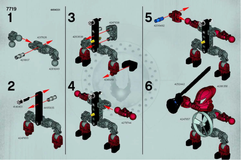 Page 1 of the manual User Manual Lego QUICK Good Guy Red