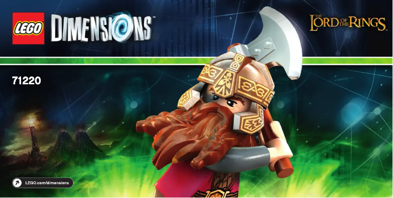 Page 1 de la notice Manuel utilisateur Lego Dimensions 71220