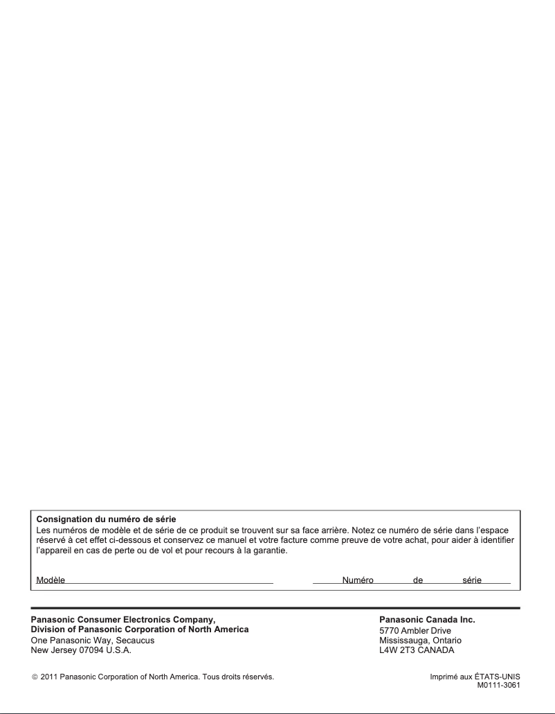 Page 1 de la notice Manuel utilisateur Panasonic Viera TC-P42ST30