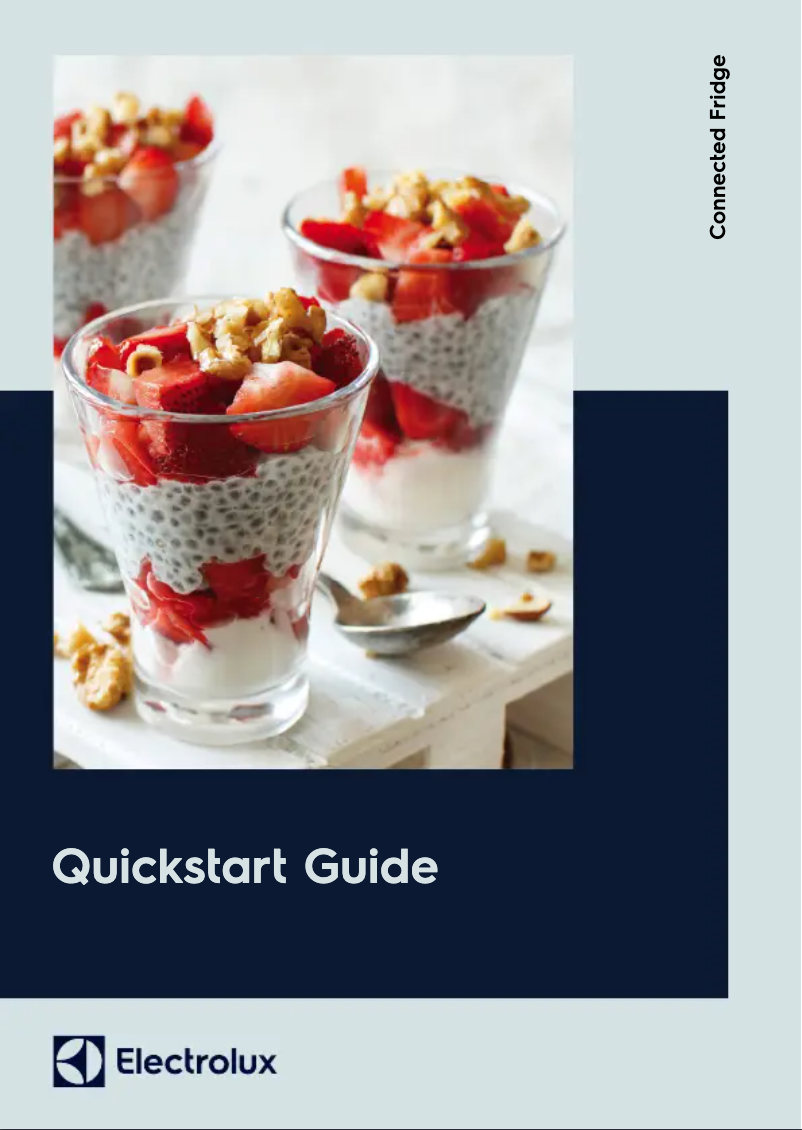 Página 1 del manual Guía de inicio rápido Electrolux EHE6899BA