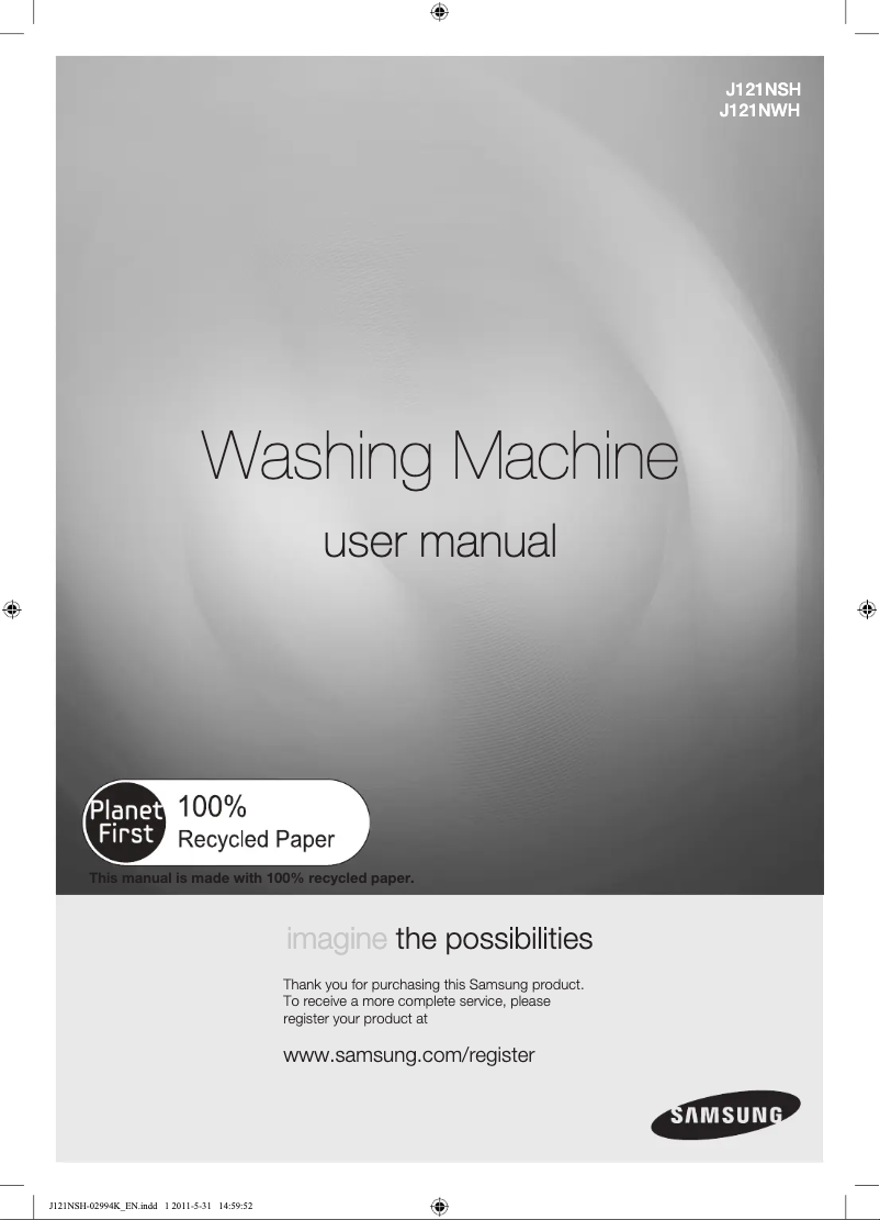 Página 1 del manual Manual de usuario Samsung J1250NSH