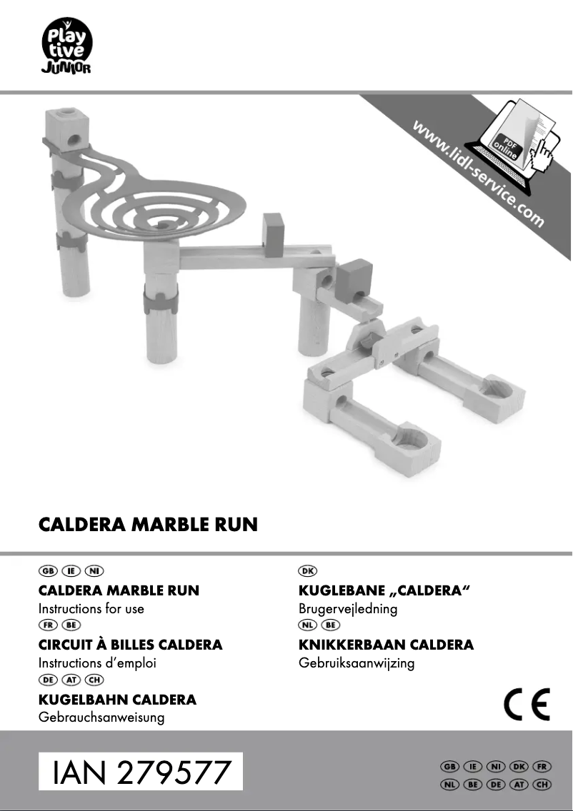 Page 1 de la notice Manuel utilisateur Playtive IAN 279577