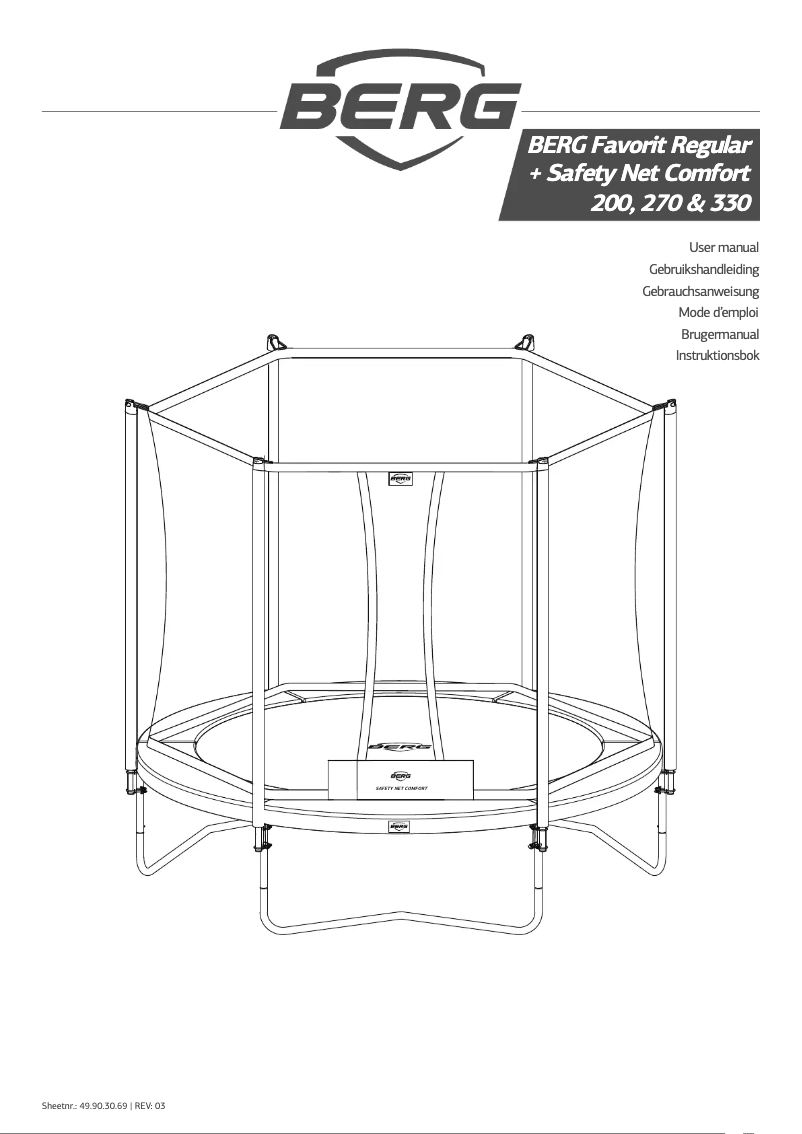 Page 1 de la notice Manuel utilisateur Berg Favorit Regular