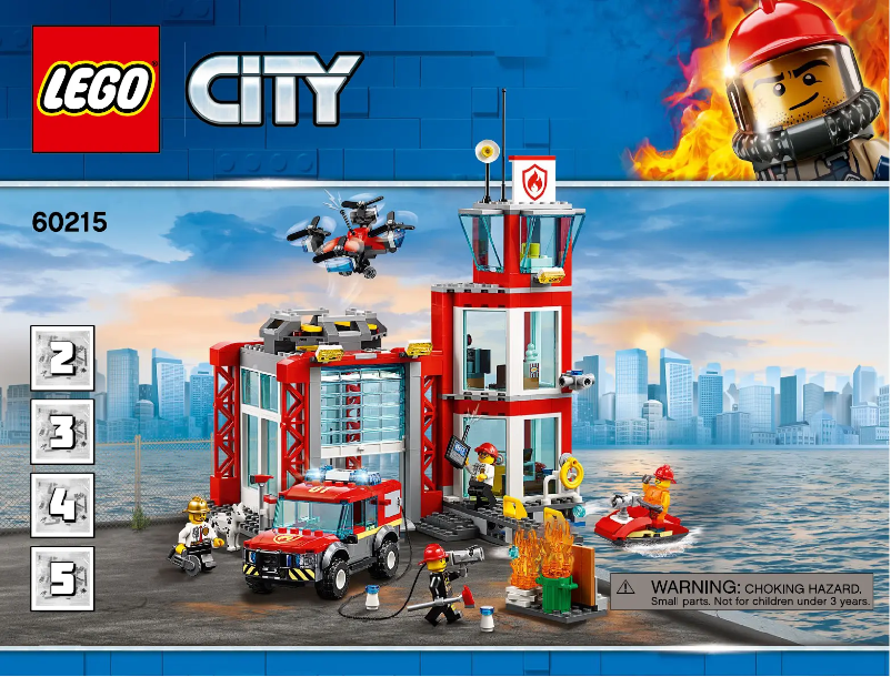 Page 1 de la notice Manuel utilisateur Lego City 60215