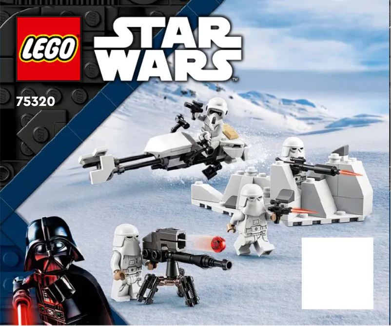 Página 1 del manual Manual de usuario Lego Star Wars 75320
