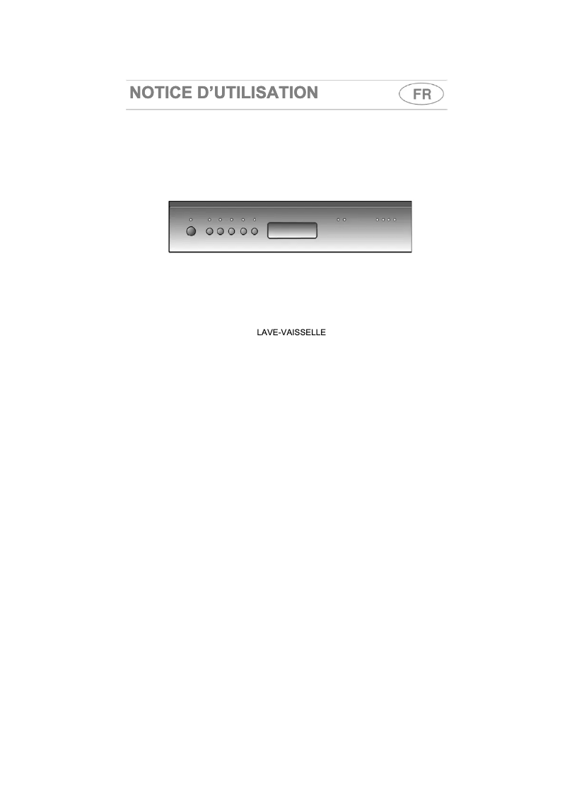 Page 1 de la notice Manuel utilisateur Smeg LVS454B1