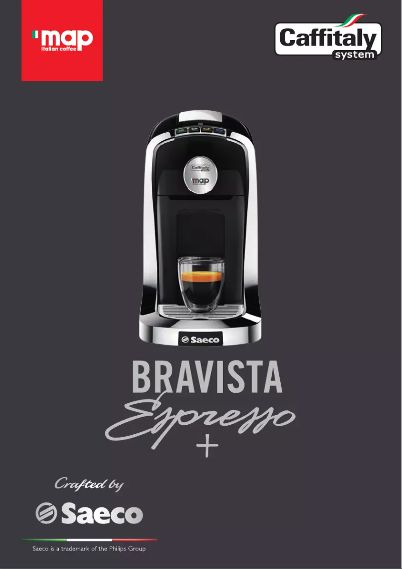 Page 1 de la notice Manuel utilisateur Caffitaly HD8602