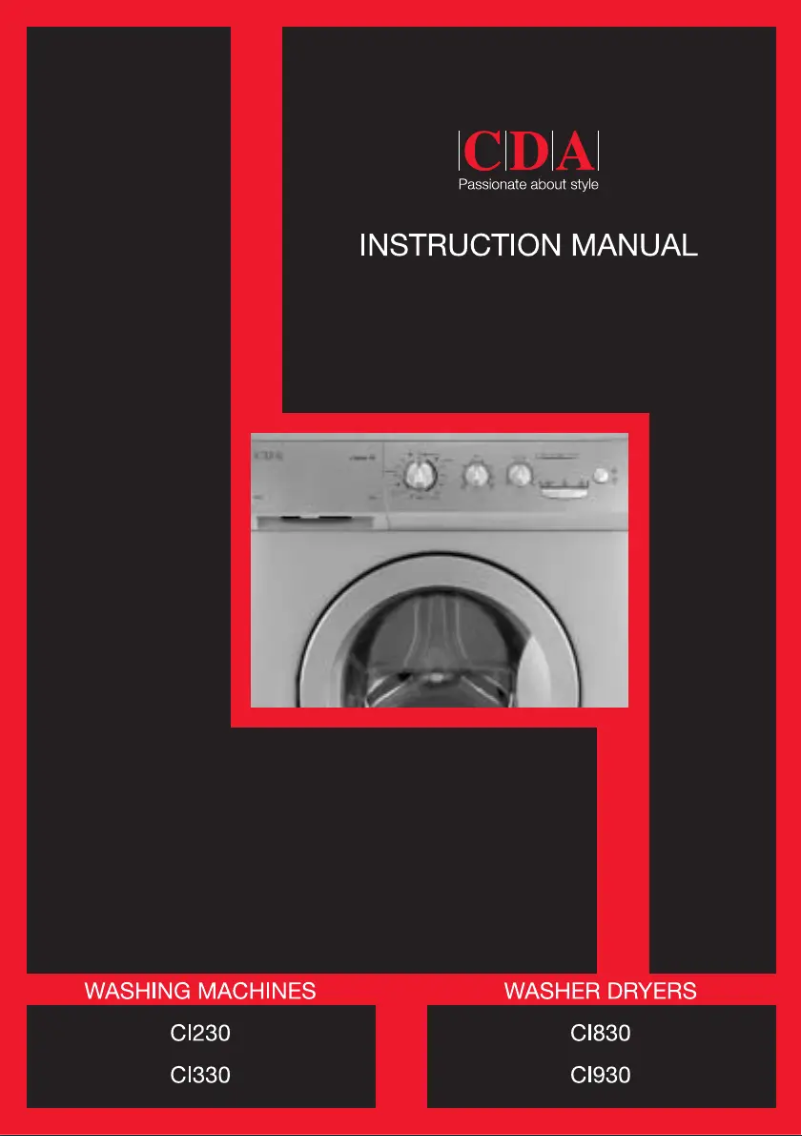 Página 1 del manual Manual de usuario CDA CI230SI