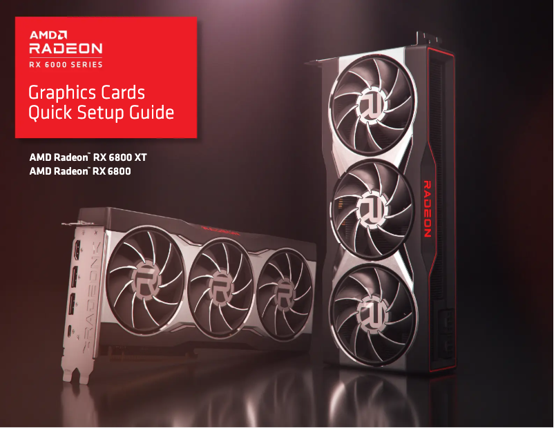 Page 1 de la notice Manuel utilisateur Gigabyte AORUS Radeon RX 6800 XT MASTER 16G