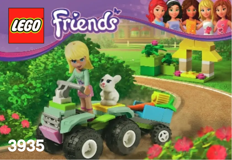 Página 1 del manual Manual de usuario Lego Stephanie's Pet Patrol