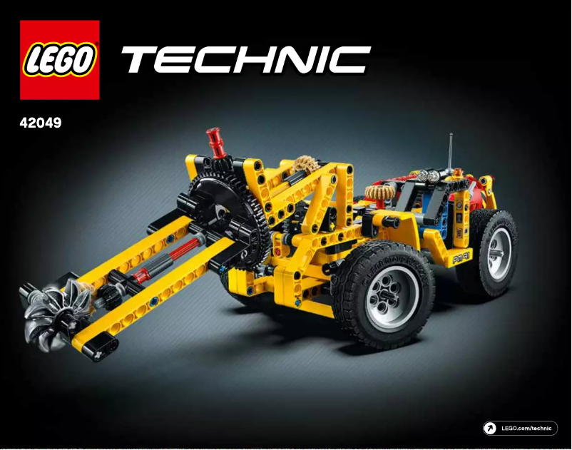 Página 1 del manual Manual de usuario Lego Technic 42049