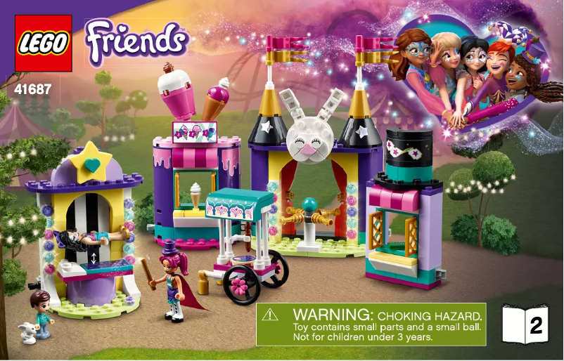 Page 1 of the manual User Manual Lego Friends 41687