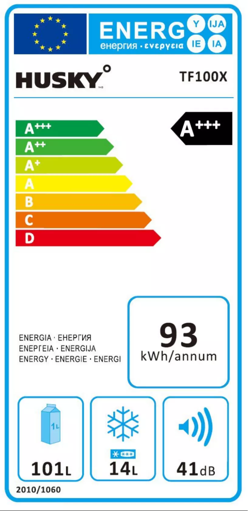 Page 1 de la notice Manuel utilisateur Husky TF100X