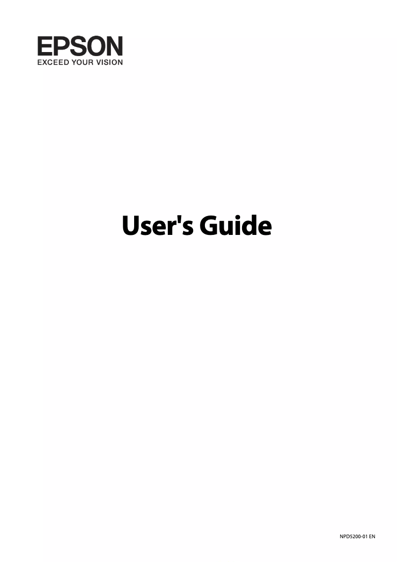 Page 1 de la notice Manuel utilisateur Epson L366