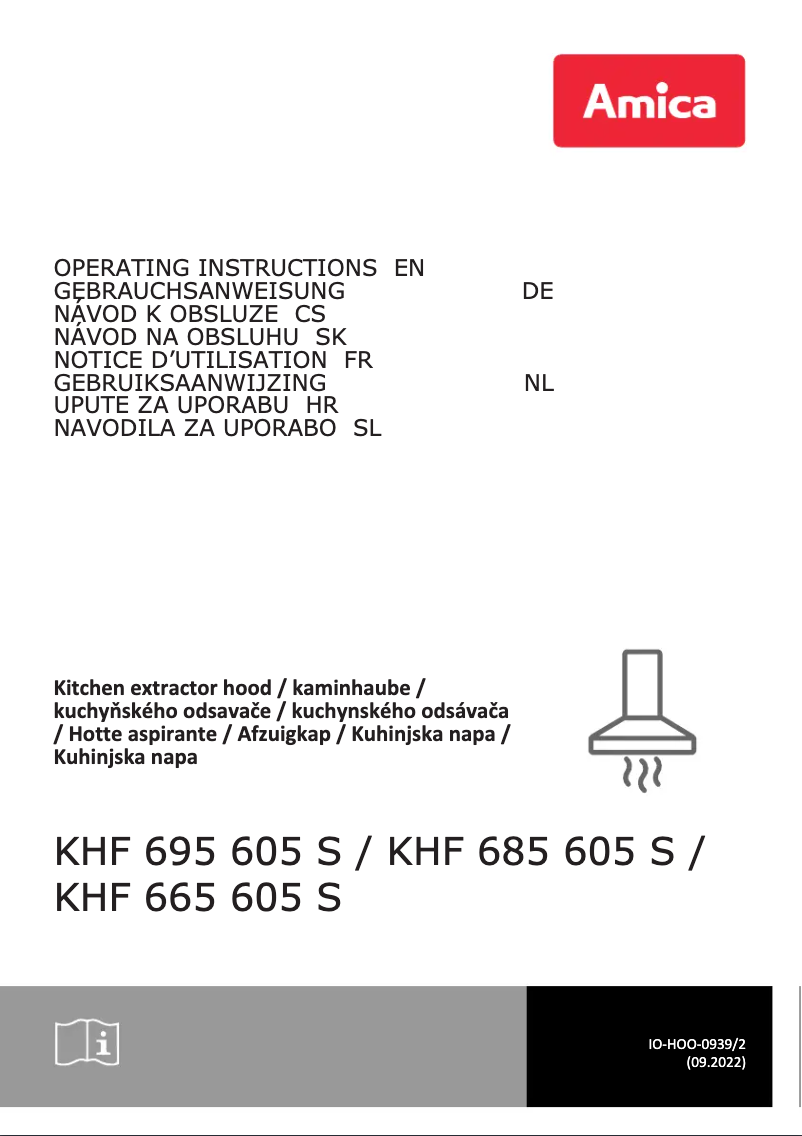 Page 1 de la notice Manuel utilisateur Amica KHF 665 605 S