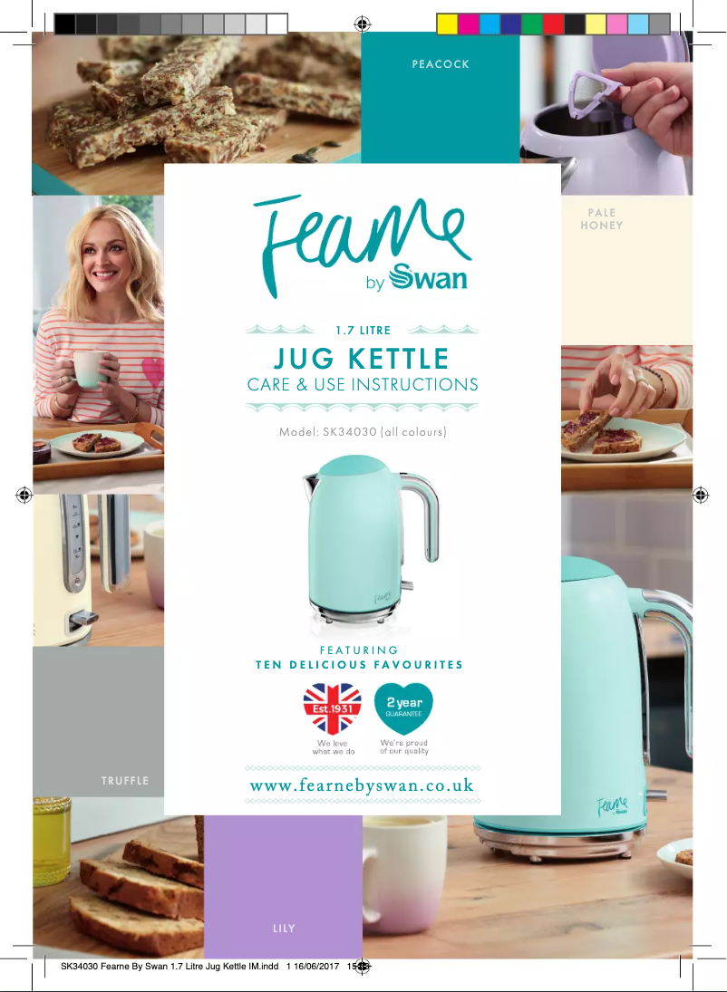 Page 1 de la notice Manuel utilisateur Swan SK34030LYN