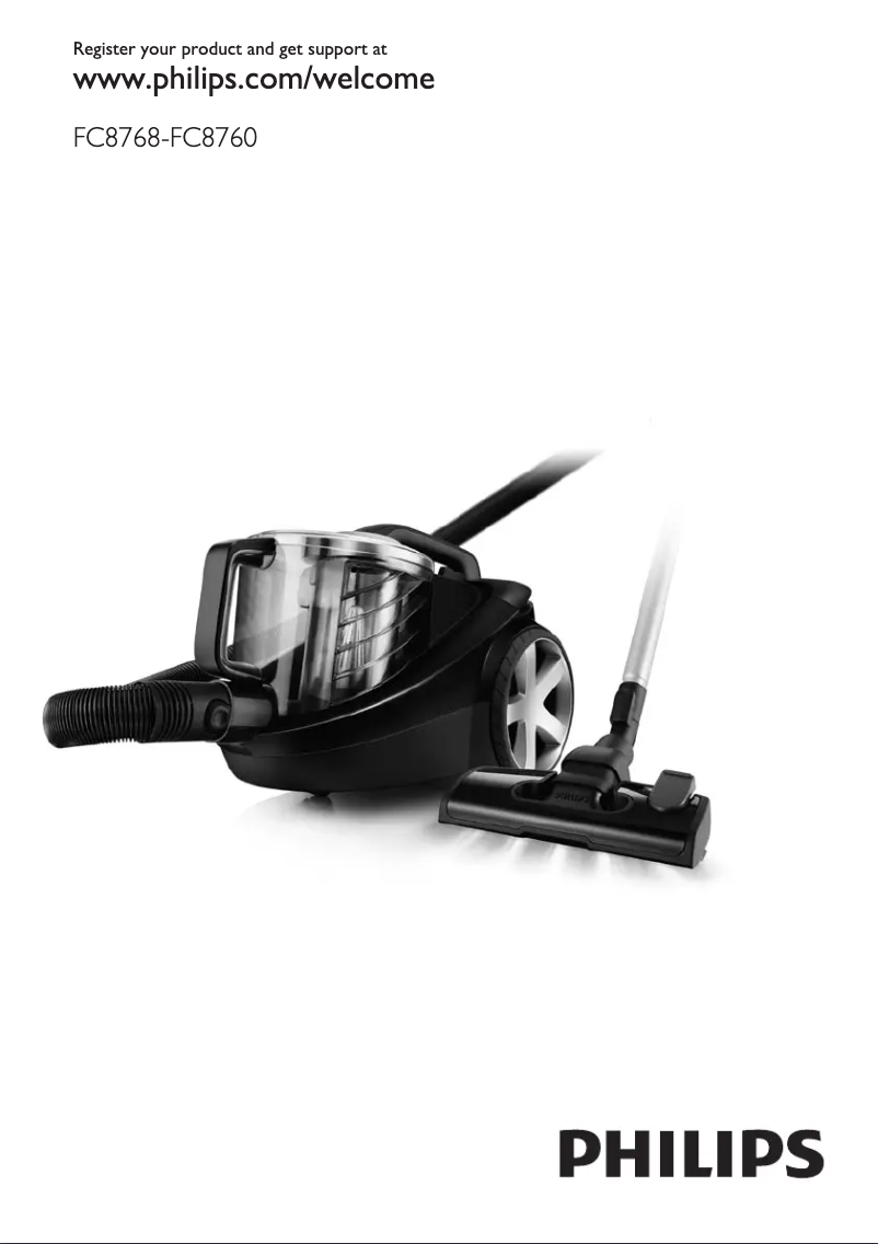 Página 1 del manual Manual de usuario Philips PowerPro FC8761