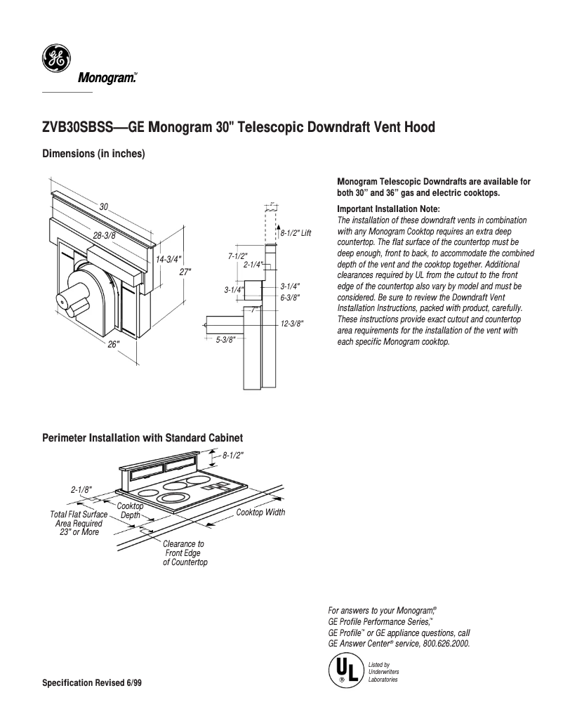 Image de la première page du manuel de l'appareil ZVB30SBSS