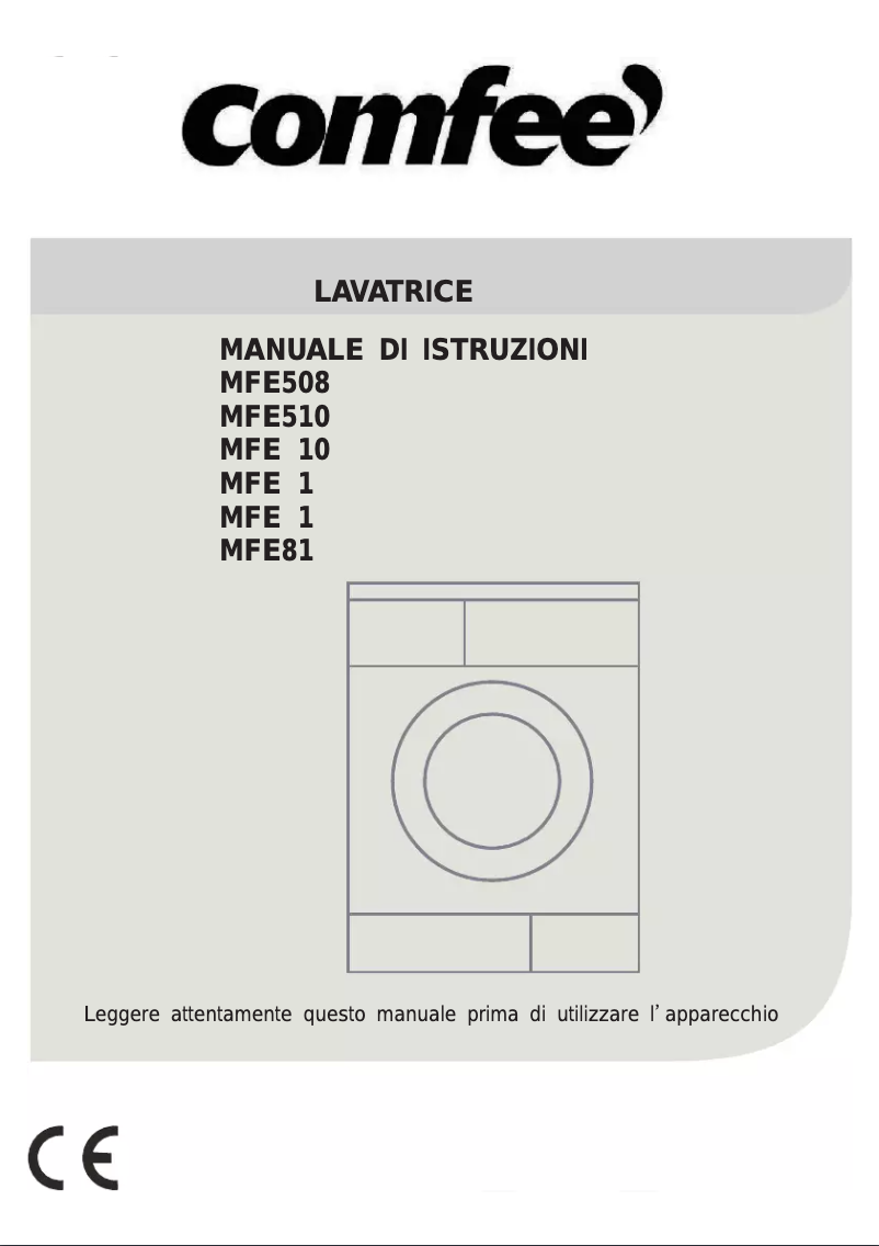 Page 1 de la notice Manuel utilisateur Comfee MFE612